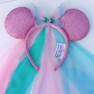 Disney Parks Butterfly Princess Minnie Mouse Ears